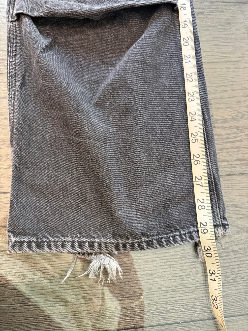 Agolde Neri Cargo Jeans Black wash Wide Leg Utility 25483 - Picture 11 of 16